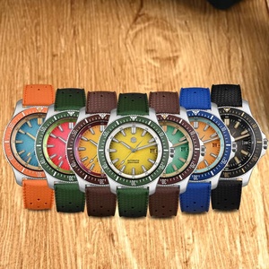 San Martin 40mm Dive <b>Watch</b> Design NH35 Automatic <b>Mechanical</b> Fashion Men <b>Watch</b> Sapphire Waterproof 200m Luminous SN0118GB - Product Image 6