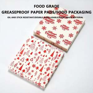 Papel de Envolver Antigrasa de Grado Alimenticio Impreso Personalizado a una Cara para Hamburguesas, Sándwiches, Pasteles y Pan, para Serigrafía - Product Image 2