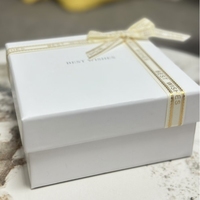 Papier cosmétique recyclable en cuivre avec doublure en éponge, pelliculage mat, revêtement UV, gaufrage holographique doré personnalisé