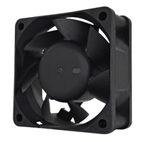 Ventilateur axial DC 6025-1 60x60x25mm 12-24V avec roulements à billes/hydrauliques, durée de vie de 70 000 heures, pales en plastique, ventilateur de refroidissement d'air OEM/ODM