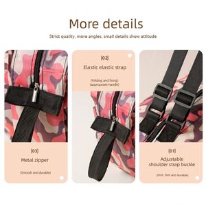 Custom Logo Oxford Cloth Reusable Shopping <b>Bags</b> Foldable Grocery Storage Tote Duffle <b>Bag</b> - Product Image 6