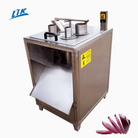 Hoge Kwaliteit Groentesnijder Aardappel & Zoete Aardappel Snijmachine Voor Chips Snijmachine