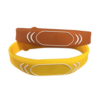 Pulsera RFID de Silicona Ajustable con Impresión a Todo Color, NFC 213 de 13.56mhz y Código QR
