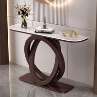 Console de meubles miroir