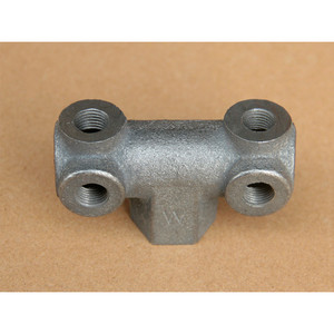 Support de commutateur de compresseur d'air en fonte, base de montage de valve à quatre voies pour raccords de compresseur à piston - Product Image 1