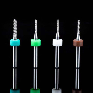 Fraise à queue de poisson en carbure pour circuits imprimés, 2 dents, pour outils de gravure de circuits - Product Image 3