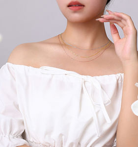 سلسلة قلادة من الفضة الإسترلينية عيار 925، سلسلة فضية نقية - Product Image 4