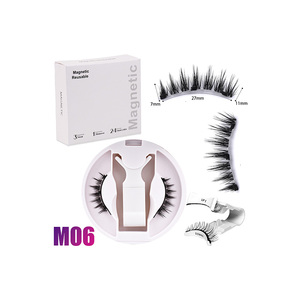 Fournisseur en gros de faux <span class=keywords><strong>cils</strong></span> magnétiques <span class=keywords><strong>Cils</strong></span> sans colle sans eye-liner Kit de <span class=keywords><strong>cils</strong></span> magnétiques 3D naturels Réutilisables et faciles à utiliser - Product Image 2