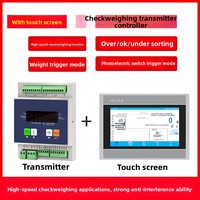 Ouluda TDA-10 Instrumento de Pesaje, Inspección y Clasificación de Alta, Media y Baja Velocidad con Pantalla y Interruptor de Rechazo de Precisión Superior