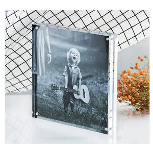 Acryl Fotolijst 4X6 Inch, Duidelijke Dubbelzijdige Fotolijst, Magnetische Fotolijsten Desktop Display - Product Image 3