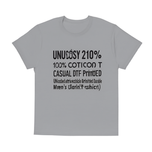T-Shirt Unisex 210GSM 100% Cotone, Casual con Stampa DTF, Traspirante e Resistente, Maglietta da Uomo - Product Image 2