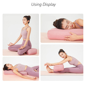 Coussins de méditation confortables lavables rectangulaires à haute élasticité - Product Image 6
