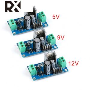 TZ LM7805 LM7809 <span class=keywords><strong>LM7812</strong></span> Module d'alimentation régulateur de tension à trois bornes DC/AC 5V 9V 12V sortie Max 1.2A - Product Image 1
