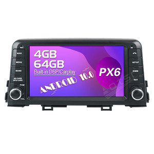 64G <span class=keywords><strong>Android</strong></span> Touch Screen Car Video Radio Stereos DVD Player Sistema Multimídia Para KIA MANHÃ 2016 + GPS de Navegação - Product Image 1