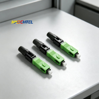 Conector de Terminación Rápida SC APC para Sistema de Red de Cable de Fibra FTTH, Conector Rápido de Fibra Óptica