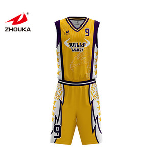 Summer 100% polyester high quality professional custom basketball jersey for youth - Product Image 2