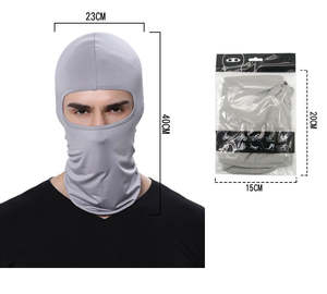 Cache-cou intégral léger et respirant pour casque de ski, masque de football, cagoule <span class=keywords><strong>Ninja</strong></span> pour hommes et femmes - Product Image 4
