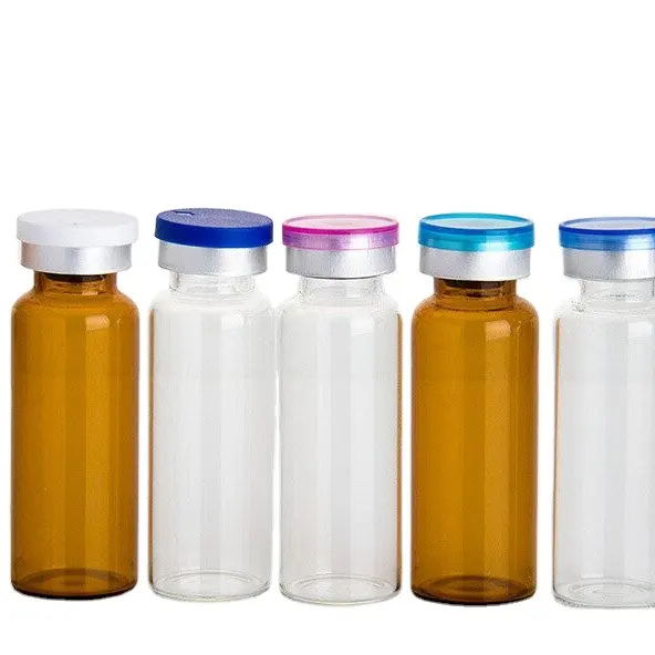 Botol Kaca Bening Amber Vial 2Ml 3Ml 5Ml 10Ml 20Ml Botol Cairan Kaca Oral Dijual Langsung dari Pabrik