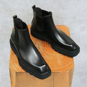 Zapatos Oxford de Hombre de Cuero Genuino Hechos a Mano, Estilo Italiano, de Lujo, para Otoño, Formales, Impermeables y Transpirables - Product Image 1