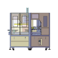 Machine de scellage rotative Poshysmart Auto Adapt Foam Box, Scelleuse laser de ruban de mesure dimensionnel sans régulation manuelle