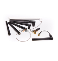 Antenne WiFi 2.4G en caoutchouc, VSWR stable ≤ 2.0, 2dBi, connecteur SMA mâle, antenne fouet interne pliable pour usage industriel