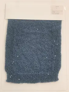1/8.3nm 35A/22N/8M/7W Mohair Sequin Weaving Knitting Chunky Wool Yarn