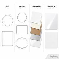 Étiquettes d'emballage en papier autocollantes personnalisées, épaisseur 0,2 mm, imperméables, durables, forte adhérence, rouleau d'autocollants 40x30 mm, OEM, vente en gros