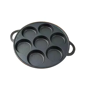 High Quality Die Cast None Stick Frying Pan Sets With Multiple Compartments