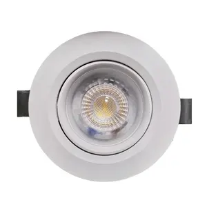 LED超薄圆形天空管射灯3w批发商用家用酒店孔灯