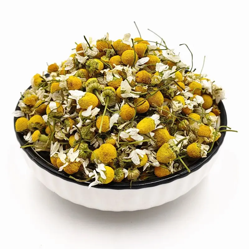 Pemasok bunga herbal longgar bunga chamomile kering teh untuk tidur