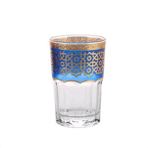 Magníficos artículos calientes, juego de tazas de té de cristal, vidrio de té árabe, <span class=keywords><strong>Garbo</strong></span>, artículo de gran oferta, taza de té de cristal de Marruecos, vasos para beber, promoción - Product Image 3