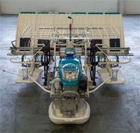 Semoir multifonctionnel pour riz, machine à repiquer les semis de riz, transplanteur de riz à 4/5/6 rangs pour la plantation sur rizières
