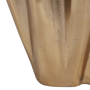 Vaso in Metallo con Volant, Vaso Moderno in Alluminio per Fiori, Decorazione per Casa, Tavolo o Ufficio, Stile Capri - Product Image 6
