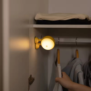 Lampe de chevet LED portable intelligente rechargeable par USB, à fixation <span class=keywords><strong>murale</strong></span> ou sur escalier, en ABS, pour décoration de chambre, avec grand faisceau lumineux - Product Image 4
