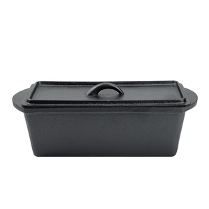 Juego <span class=keywords><strong>de</strong></span> 2 Moldes para Pan <span class=keywords><strong>de</strong></span> <span class=keywords><strong>Hierro</strong></span> Fundido con Tapa para Hornear Pan <span class=keywords><strong>de</strong></span> Carne Casero, Moldes para Pan <span class=keywords><strong>de</strong></span> Metal Duradero - Product Image 6