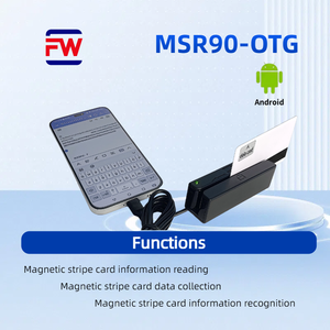 USB-OTG-Schnitts telle Typ C 90mm lang MSR90 Full 3-Spur-Informationen Magnetstreifen-Kartenleser Finanz ausrüstung - Product Image 3