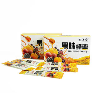 Jarabe de miel de frutas mixtas avanzado, sobres de miel real para paquete individual, energía instantánea y resistencia. - Product Image 2