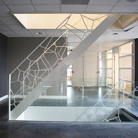 Escalier en fer à double poutre pour grenier intérieur, escaliers en acier et bois creux ou massif, sur mesure, fabrication et installation intégrées