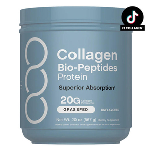 Collagen Bio-Peptides <b>Protein</b> Powder 20 oz Grassfed 20G Per Serving Unflavored High-<b>Protein</b> Dietary Supplement - Product Image 1