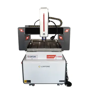 LT-6060 new type cnc machine with Shenzhen ET invert NCStuido control system 1.5kw water cooling dystrmcnc router machine