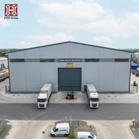 Entrepôt préfabriqué en métal ZTSS, structure légère en acier, personnalisable avec services de soudage, découpe et pliage