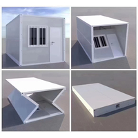 Conteneur préfabriqué de 10 pieds CY, bureau mobile, maison pliante en conteneur pour école, cuisine, chambre, atelier, fabrication experte