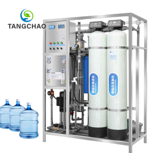 500 लीटर/एच रो सिस्टम रिवर्स ऑस्मोसिस शुद्ध जल उपचार निस्पंदन संयंत्र - Product Image 1