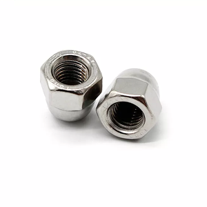 DIN1587 Tuercas hexagonales <span class=keywords><strong>de</strong></span> bellota <span class=keywords><strong>de</strong></span> acero inoxidable 304/316 Sujetadores galvanizados con tuercas ciegas abovedadas personalizables - Product Image 1