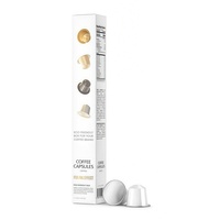 Boîte en papier imprimée en couleur, résistante à l'humidité, personnalisée pour les capsules Nespresso, finition mate, étui de rangement pour dosettes de café
