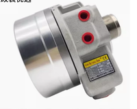 Cylindre hydraulique rotatif à double action à trois mâchoires creuses, 500 mm, chromé dur, pour tour CNC
