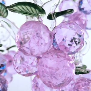 Vente directe d'usine, magnifique cristal de verre K9, cristal coloré en forme de raisin pour la maison - Product Image 6