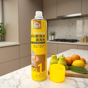 Nettoyant mousse en spray multi-usages <span class=keywords><strong>pour</strong></span> la maison, la salle de bain, le verre, les carreaux, la cuisine, les taches, l'intérieur de voiture, les chaussures - Product Image 1