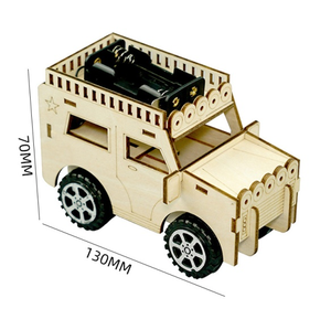 Juguetes Educativos de Madera para Armar, Rompecabezas 3D, Juguetes Eléctricos, Kit de Ciencia STEM, Juguetes de Ingeniería Científica, Kits STEM para Niños - Product Image 3