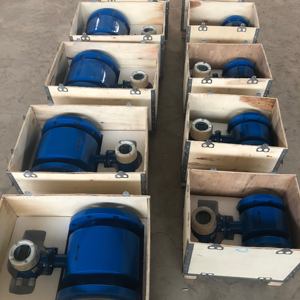 Rs485 Ac 220V Dc 24V Kwantitatieve Controle Vloeibare Riolering Magnetische Debietmeter Zuur Slurry 8 Inch Elektromagnetische Waterstroom <span class=keywords><strong>Meter</strong></span> - Product Image 6